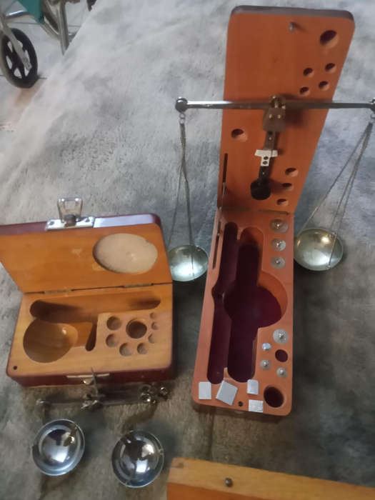 Vintage gold scales