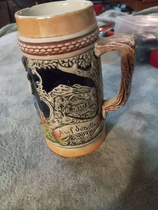 German beer mug 17cm