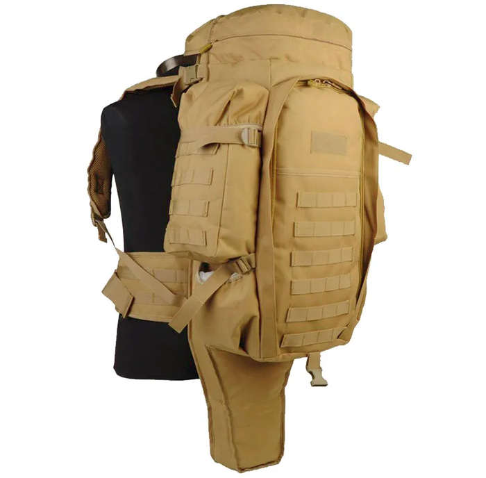 70L Military Outdoor Sports Hiking Camping Hunting Travel Tactical Rifle Backpack