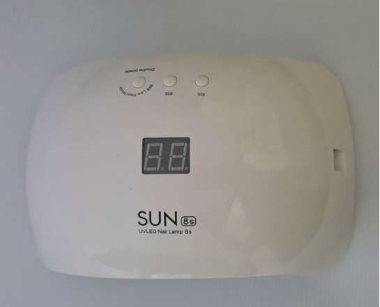 Sun 8s LED UV 48W Nail Lamp - White