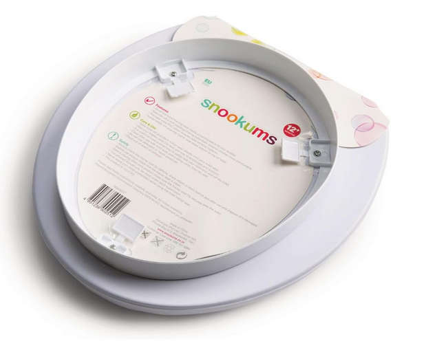Snookums Padded Toilet Trainer Set - White