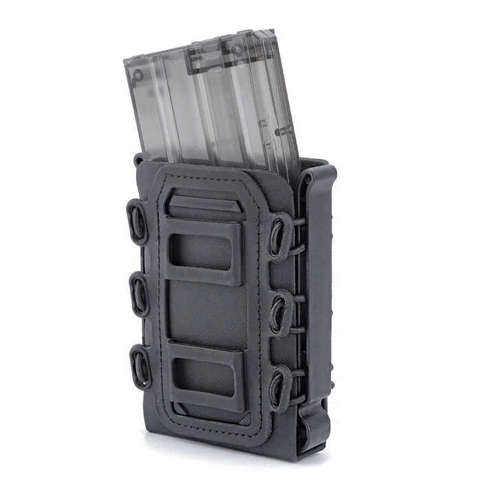 Adjustable Hunting Pouches Tactical Molle Single Rifle Mag Pouch suit for 5.56mm/7.62mm