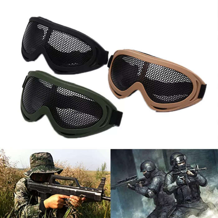 Tactical Mesh Eye Protection Airsoft Mesh Goggles Protective Mesh Goggles
