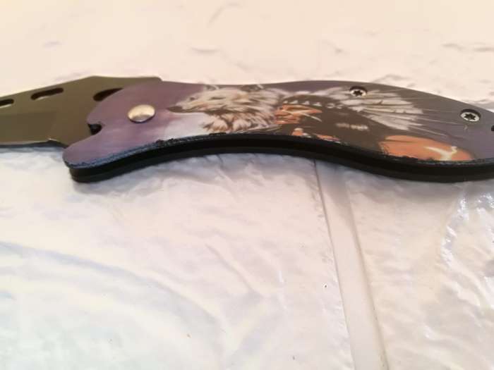Hongsheng Purple Wolf Knive