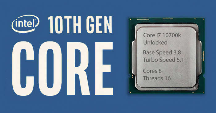 Core i7 10th gen 10700K + ARGB Cooler