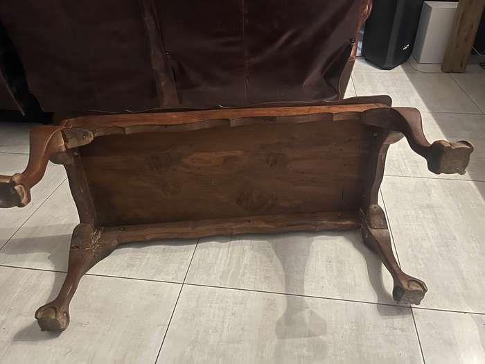 Imbuia coffee table