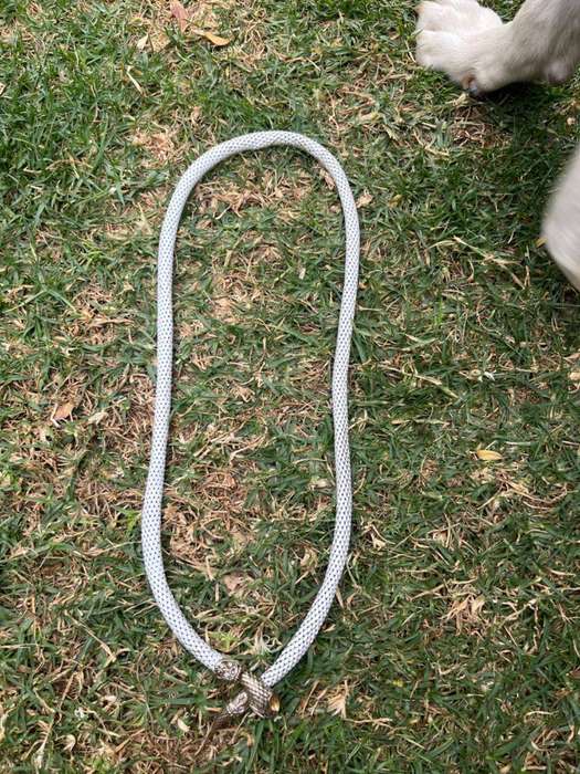 Vintage metal snake belt / necklace