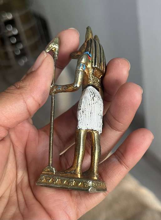 Anubis Egyptian gold figurine
