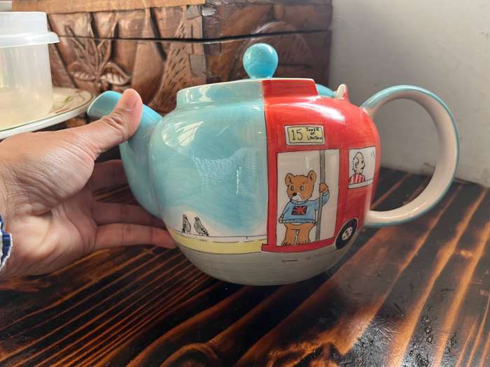 Vintage Whittard Of Chelsea british bears TeapoT