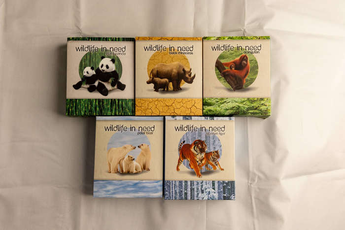 Wildlife In Need Silver Set