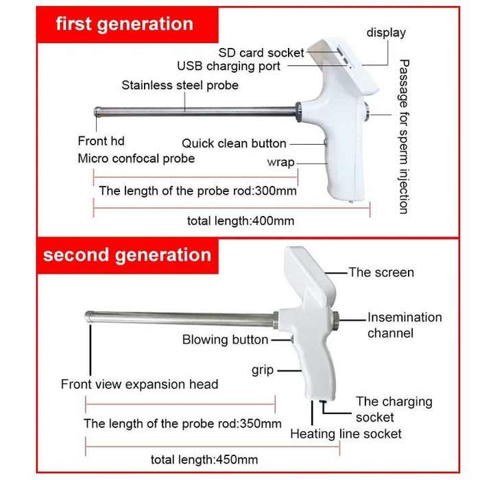 Animal Artificial Insemination Equipment Digital Ai Gun For Cattle Artificial  Insemination cow