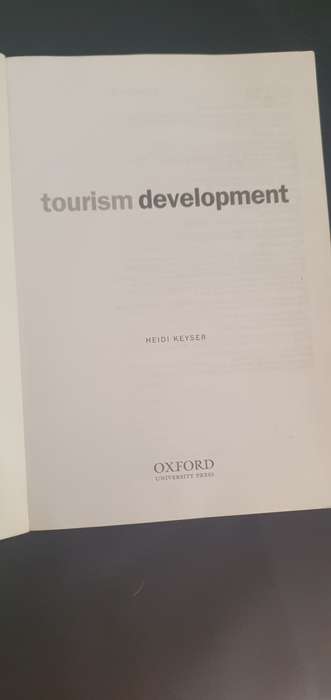 Tourism DevelopmentHeidi Keyser
