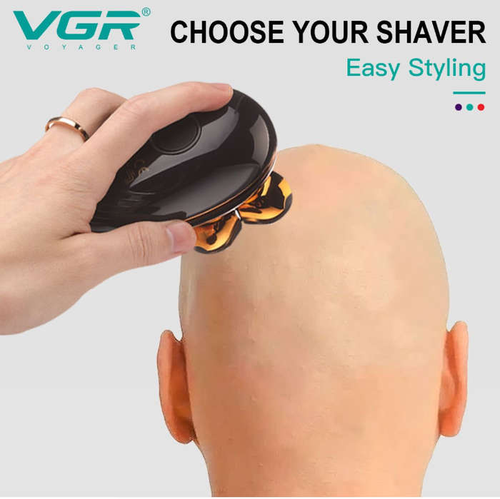 VGR Man Electric Shaver Grooming Kit 5-in-1 design