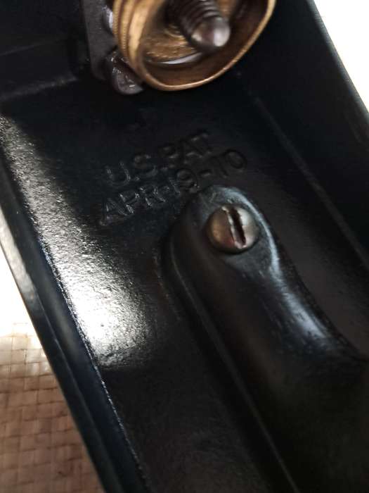 Stanley No. 8 Jointer Plane. US PAT APR 19-10