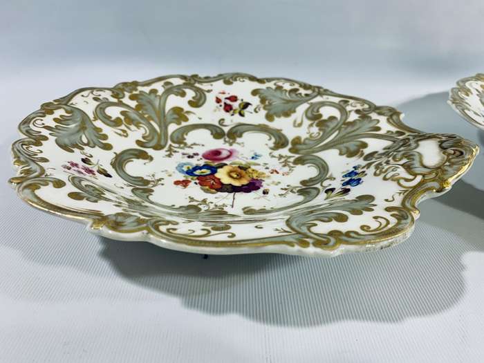 2 x Highly Collectible Antique H&R Daniel Serving Bowls (Circa 1830)