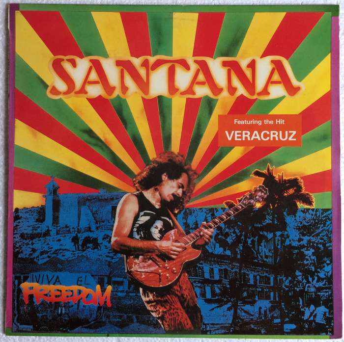 Santana - Freedom [Vinyl LP] (Cover VG+, LP Excellent)