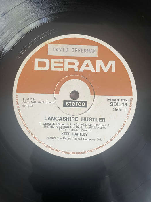 Keef Hartley - Lancashire Hustler