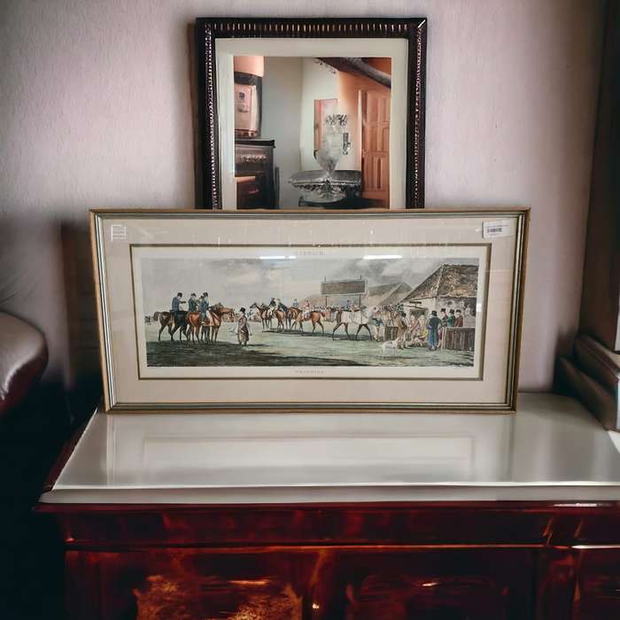 IPSWICH Vintage Framed Horse picture