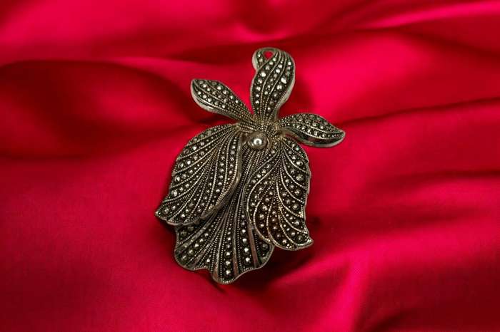Vintage Marcasite Brooch