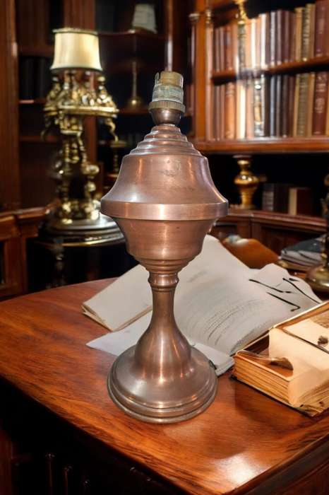 Copper Table Lamp