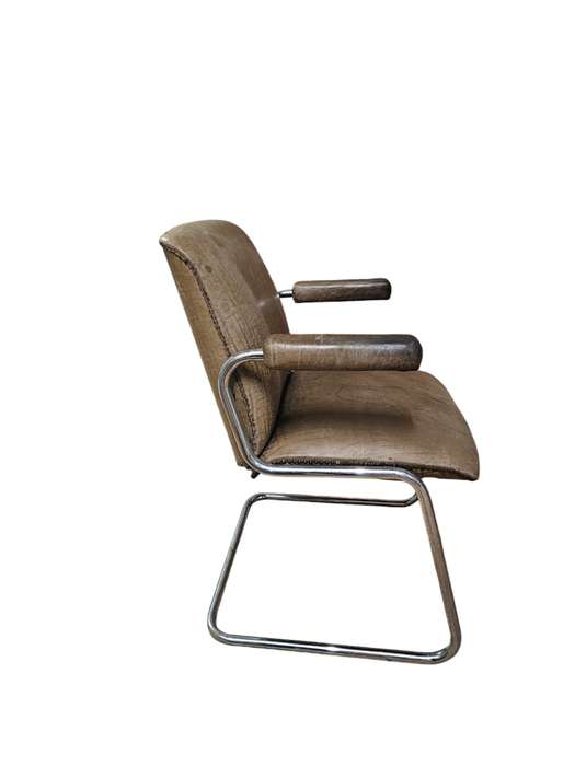 Retro Marcel Breuer Cantilever Style Chair