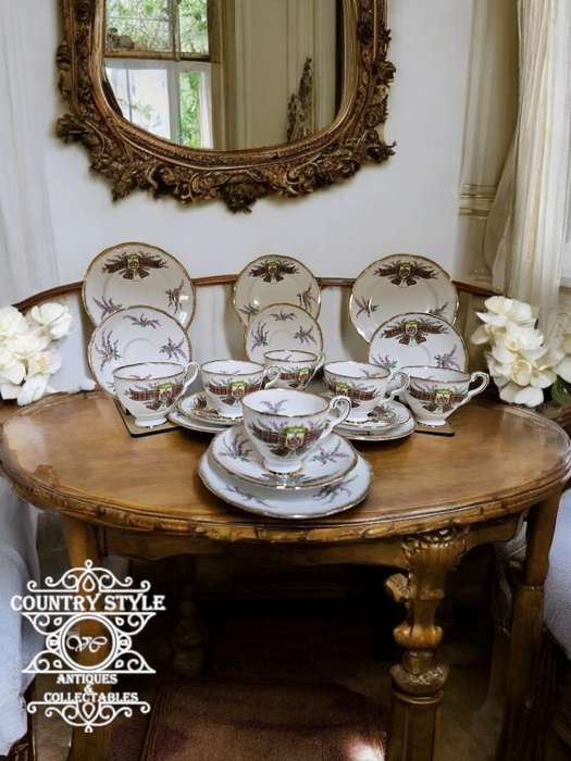 Royal Stafford Tartan Series Trio's