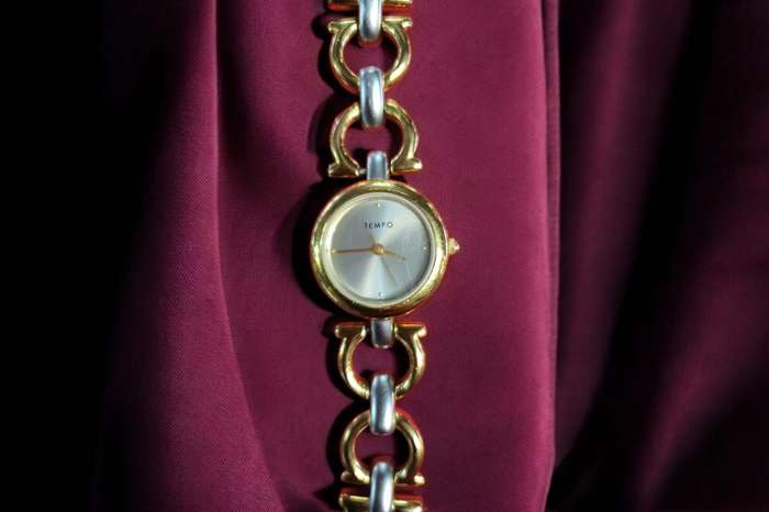 Tempo Gold & Silver Tone Ladies Bracelet Watch T1410L