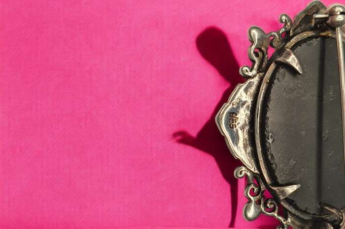 Victorian Mourning Brooch