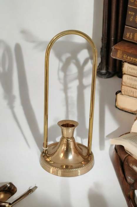 Vintage Brass candle holder