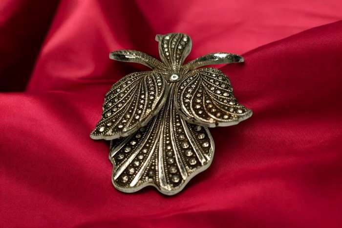 Vintage Marcasite Brooch