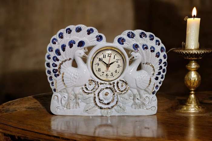 Porcelain Mantel Clock