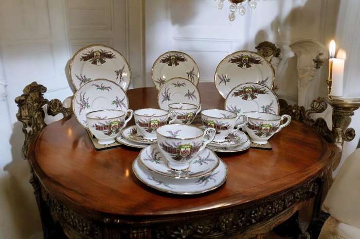 Royal Stafford Tartan Series Trio's