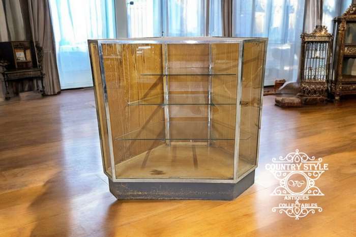 Hexagonal Corner Cabinet