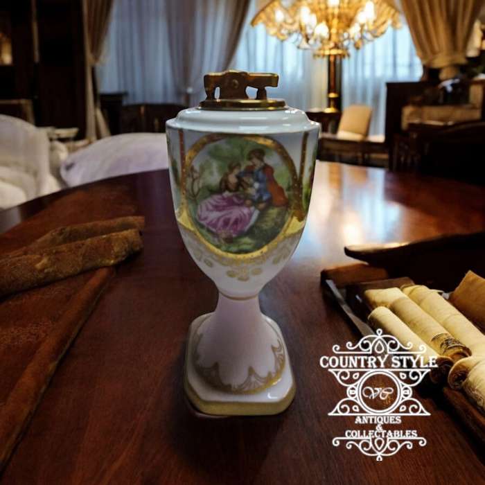 Limoges style table lighter