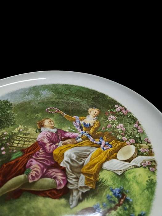 Vintage Constantia Fine China "Fragonard France" plate