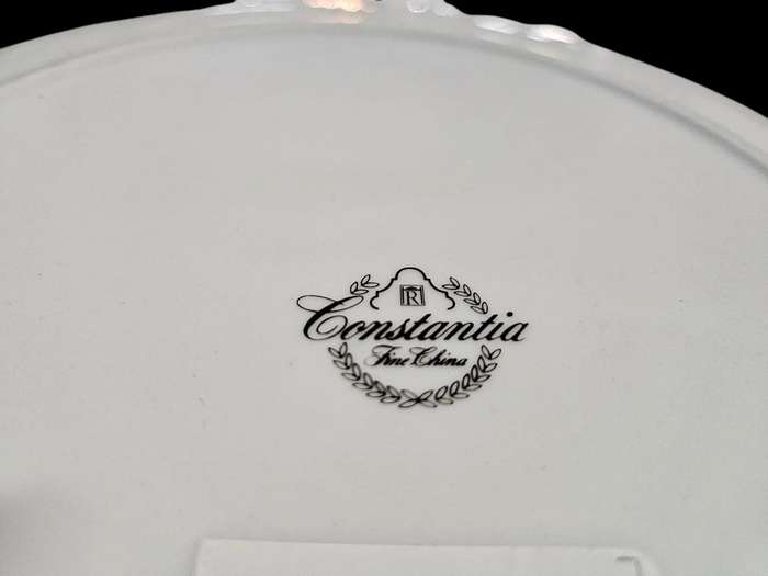 Vintage Constantia Fine China "Fragonard France" plate