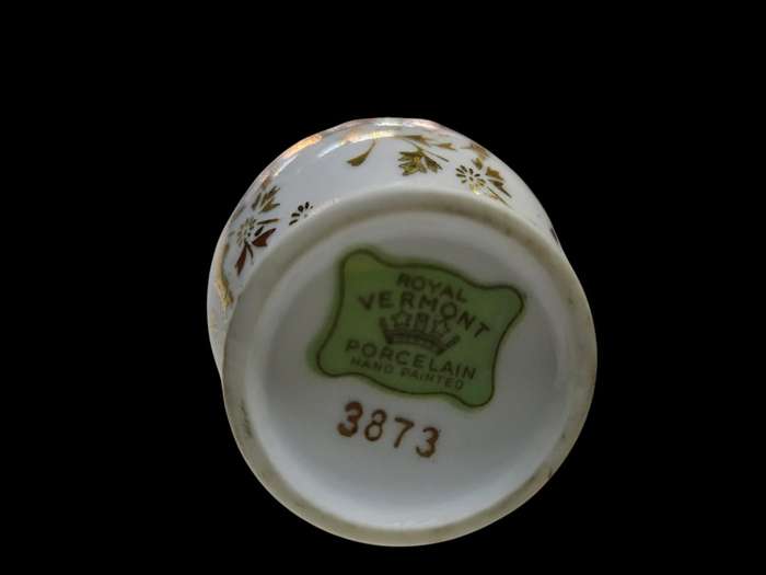 The Royal Vermont hand painted vase 3873