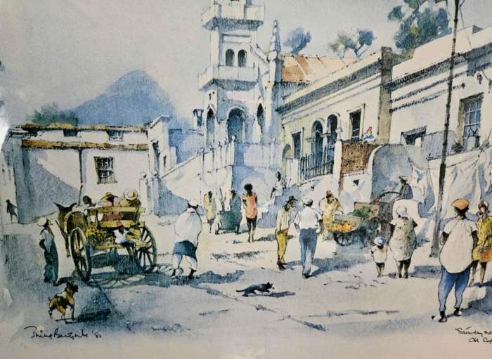 Chiappini Street Mosque Print