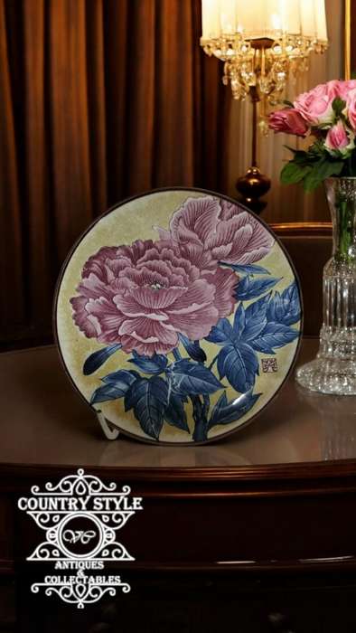 Imperial Imari Plate by Prof Toshio Mitumura,
