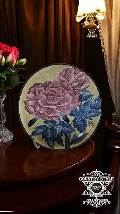 Imperial Imari Plate by Prof Toshio Mitumura,
