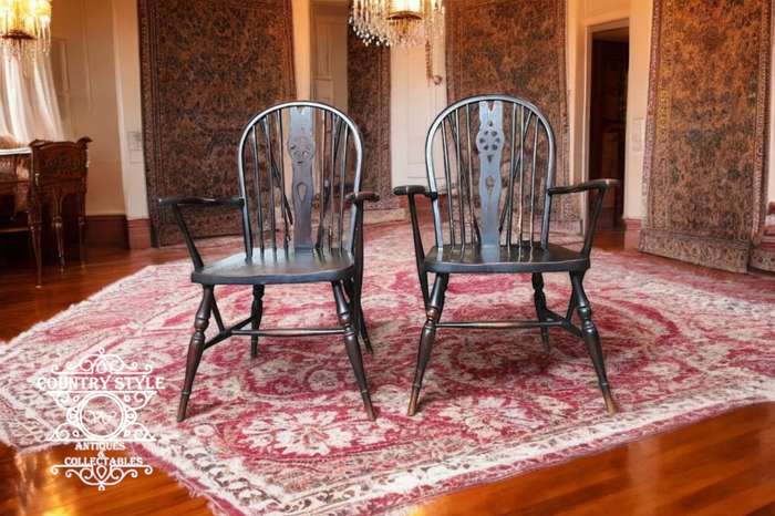 Pair of Antique Windsor Chairs