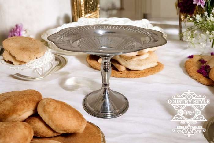 Silver Plated biscuit Stand