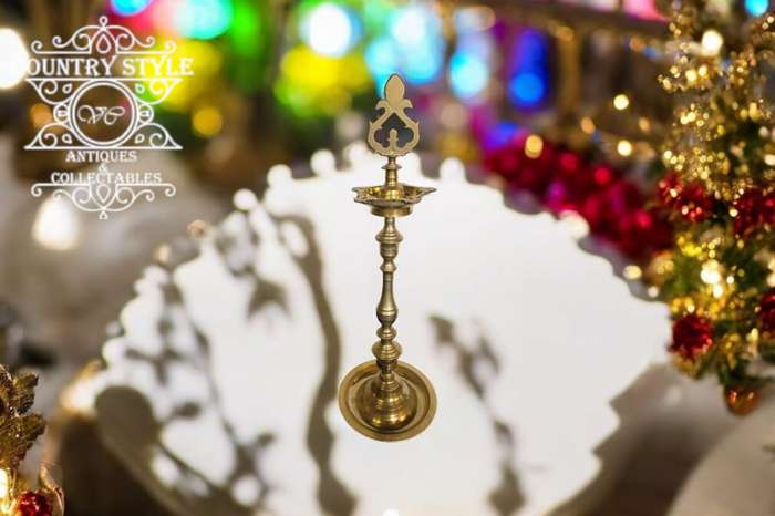Diwali Festival brass diya