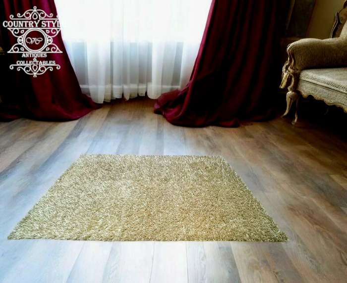 Champagne Shaggy Rug