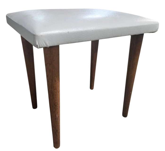 Mid-century retro dressing table stool