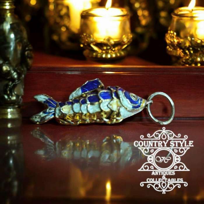 Vintage Cloisonne Pendant