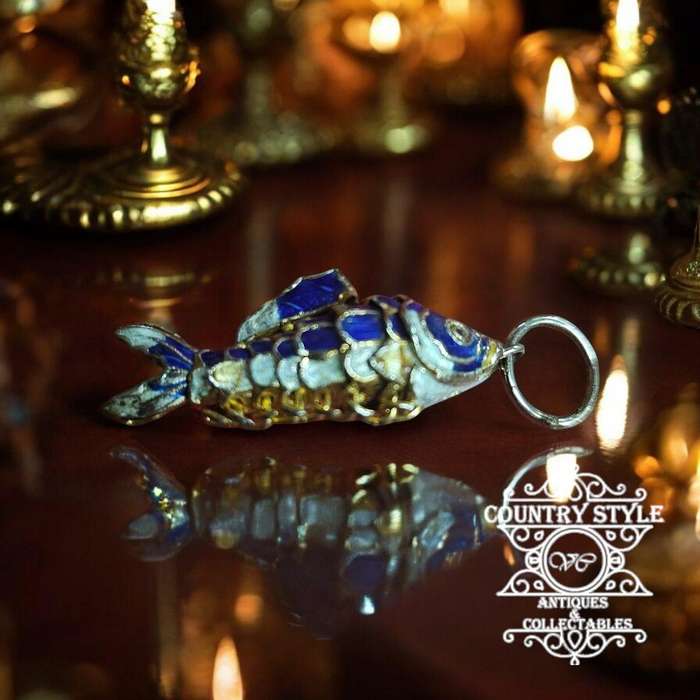 Vintage Cloisonne Pendant