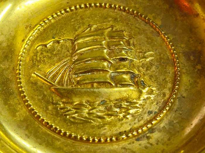 Nautical Brass Ashtray