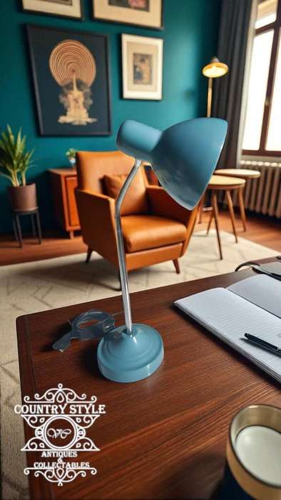 Retro Style goose-neck desk lamp