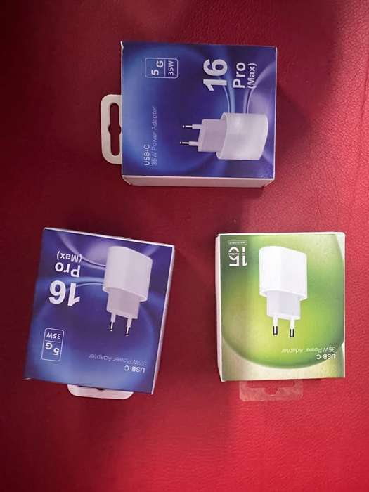 35W USB-C Fast Charging Power Adapter compatible with iPhone11,12,13,14,15 & 16 Series